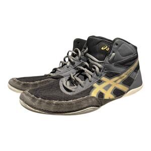 ASICS Matflex 6 Wrestling Shoes Men’s 9 Black Lightweight Sneakers 1081A021